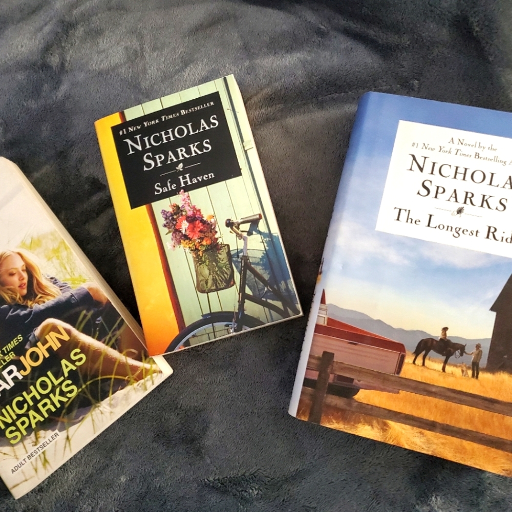 3 of Nicholas Sparks' Bestsellers